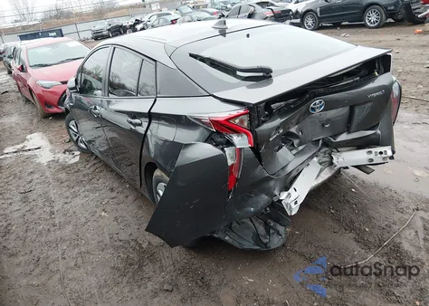2017 Toyota Prius Two from USA, damaged, VIN JTDKBRFU2H3046604